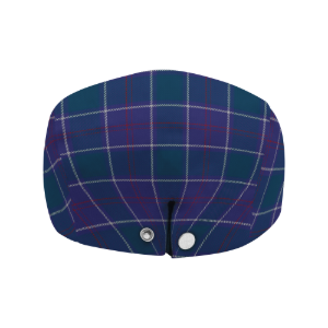 US Navy Tartan Flat Cap