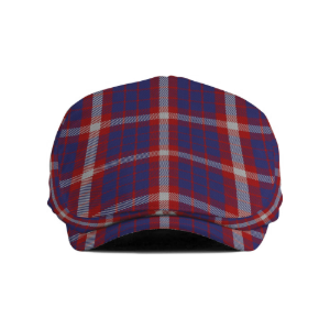 US Coast Guard Tartan Flat Cap