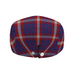 US Coast Guard Tartan Flat Cap