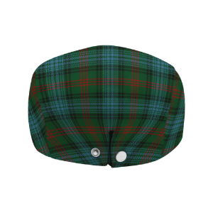 Clan Ross Hunting Blue Tartan Flat Cap