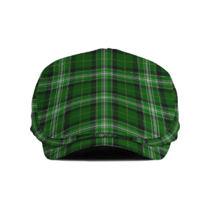 New World Irish Tartan Flat Cap