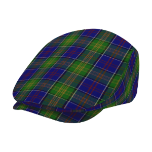Clan Greene Tartan Flat Cap