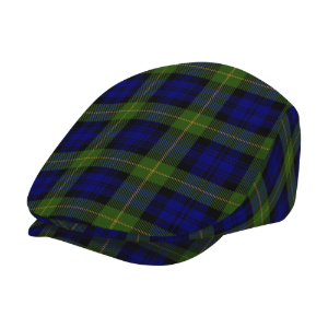 Gordon Highlanders Tartan Flat Cap