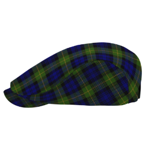 Gordon Highlanders Tartan Flat Cap