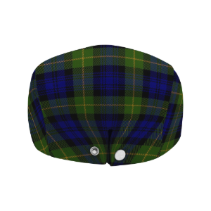 Gordon Highlanders Tartan Flat Cap