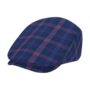 Great Scott Tartan Flat Cap
