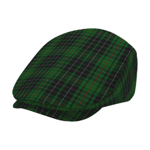 Clan MacAulay Hunting Tartan Flat Cap