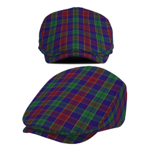 Clan MacMichael Tartan Flat Cap