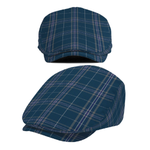Pride of Clyde Tartan Flat Cap