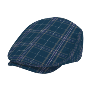 Pride of Clyde Tartan Flat Cap