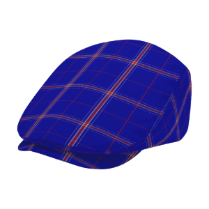 Rangers Tartan Flat Cap