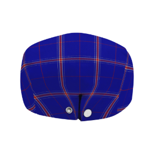 Rangers Tartan Flat Cap