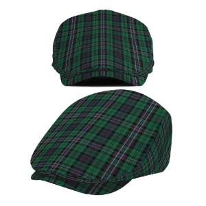 Scottish National Tartan Flat Cap