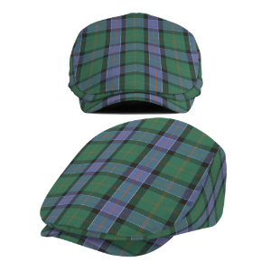 Clan Sinclair Hunting Ancient Tartan Flat Cap