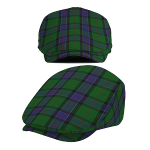 Clan Sinclair Hunting Tartan Flat Cap