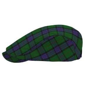 Clan Sinclair Hunting Tartan Flat Cap