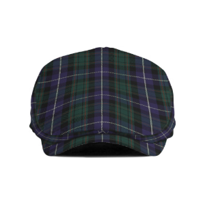 Clan MacRae Hunting Ancient Tartan Flat Cap