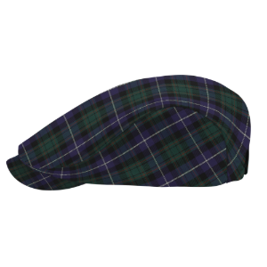 Clan MacRae Hunting Ancient Tartan Flat Cap