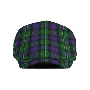 Clan Rose Hunting Tartan Flat Cap