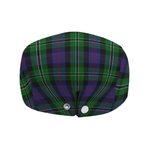 Clan Rose Hunting Tartan Flat Cap