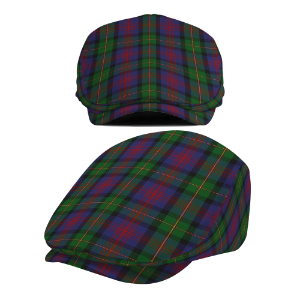 Clan Logan Tartan Flat Cap