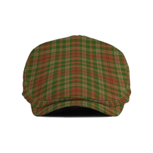 Clan Pierce Tartan Flat Cap