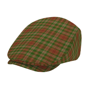 Clan Pierce Tartan Flat Cap