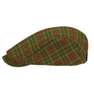 Clan Pierce Tartan Flat Cap