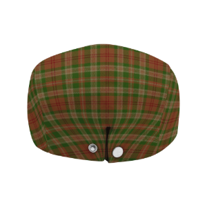 Clan Pierce Tartan Flat Cap