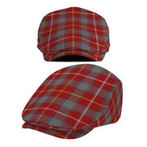 Virginia Military Institute Tartan Flat Cap