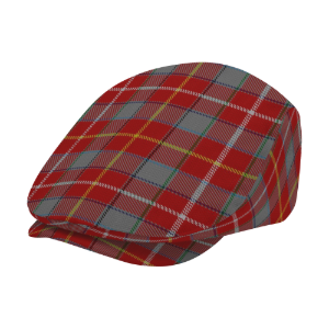 Virginia Military Institute Tartan Flat Cap