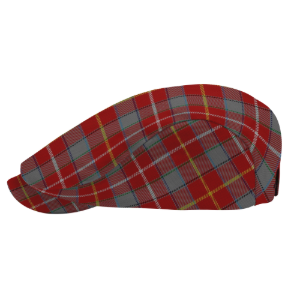Virginia Military Institute Tartan Flat Cap