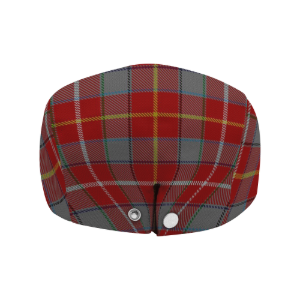 Virginia Military Institute Tartan Flat Cap