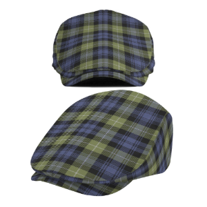 Clan Lamont Ancient Tartan Flat Cap