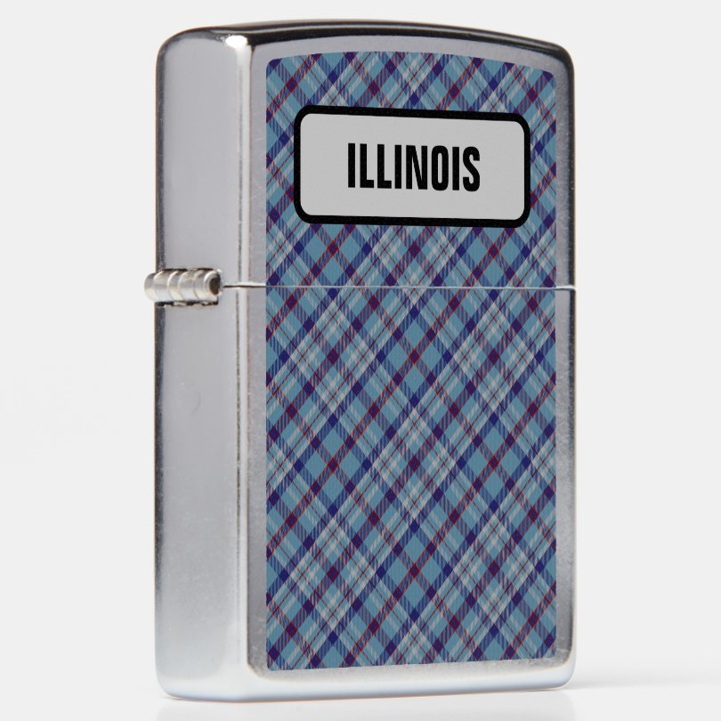 US State - Illinois Tartan Zippo® Lighter