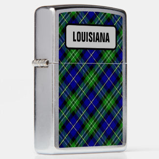 US State - Louisiana Tartan Zippo® Lighter