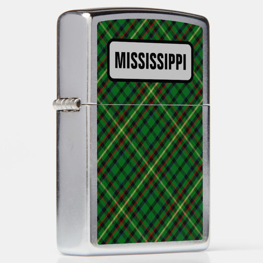 US State - Mississippi Tartan Zippo® Lighter