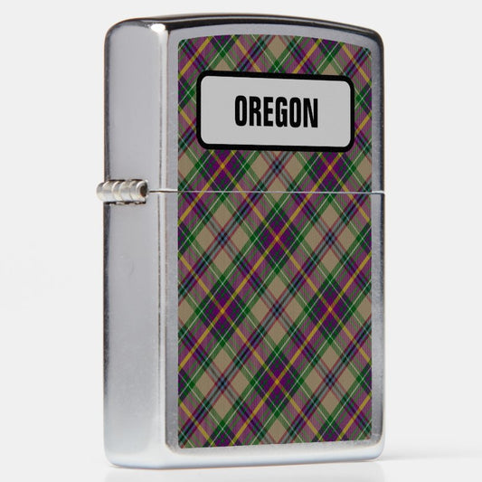 US State - Oregon Tartan Zippo® Lighter