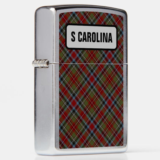US State - South Carolina Tartan Zippo® Lighter