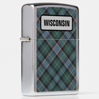 US State - Wisconsin Tartan Zippo® Lighter