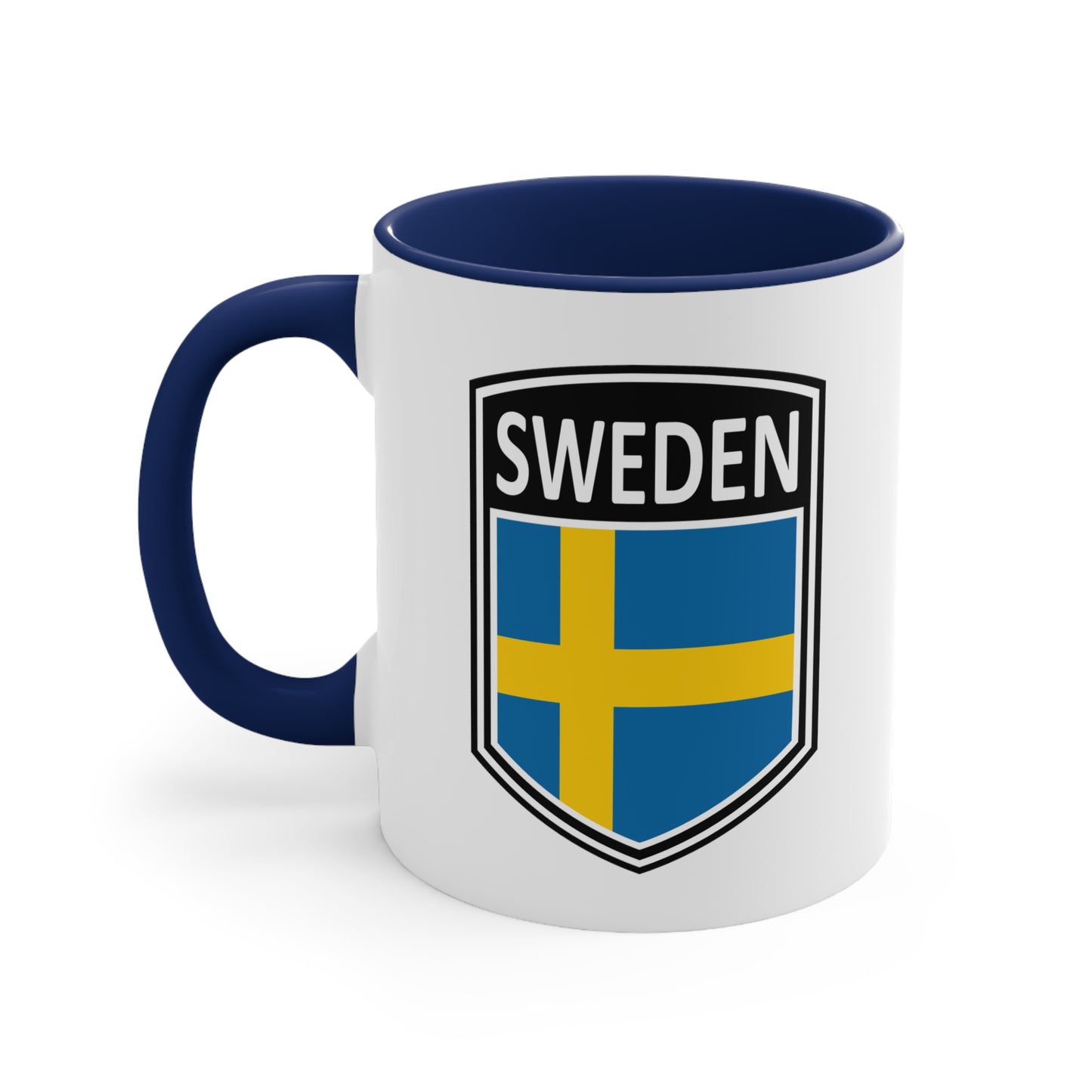 Scandi Nations - Sweden | Accent Coffee Mug, 11oz