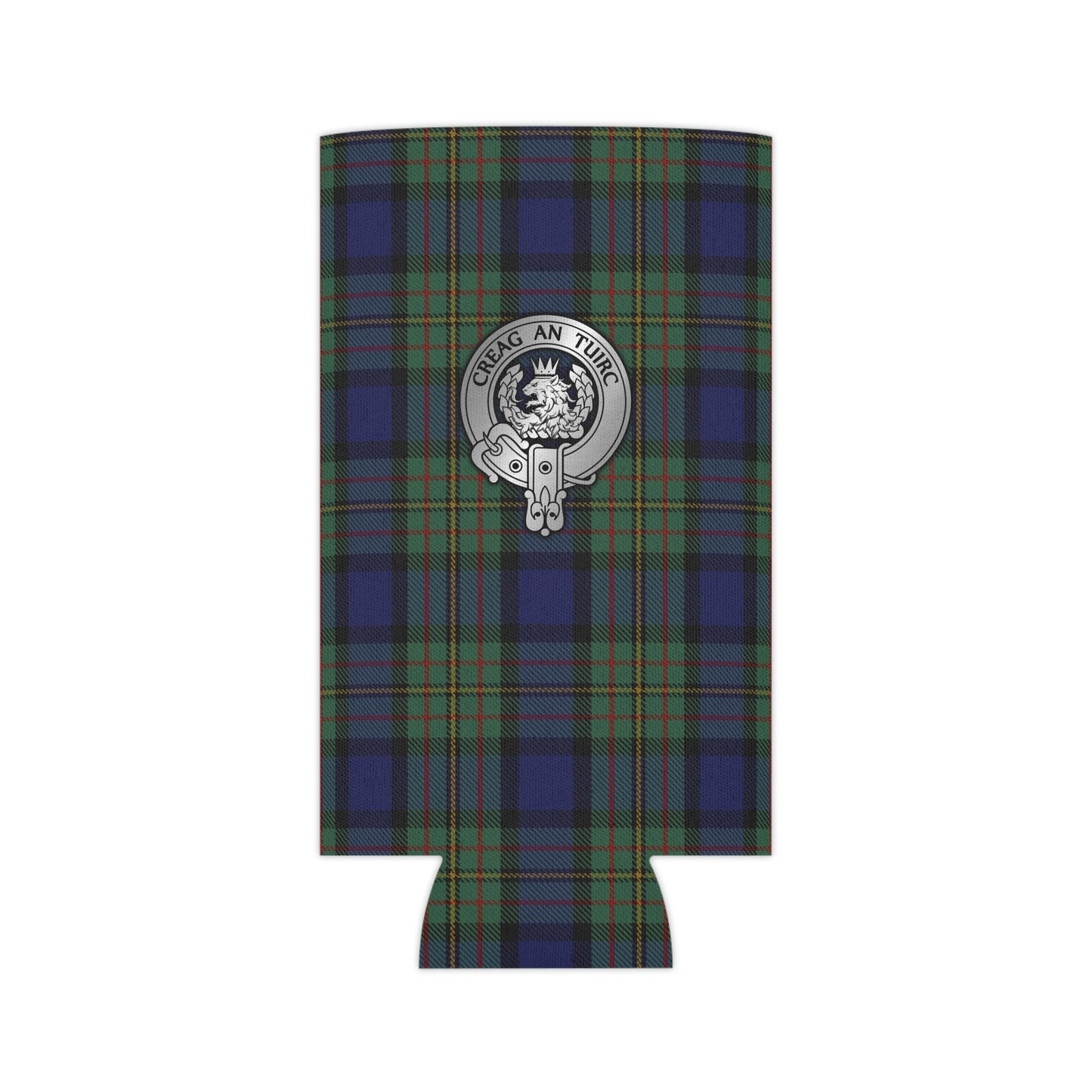 Clan MacLaren Crest & Tartan Can Cooler