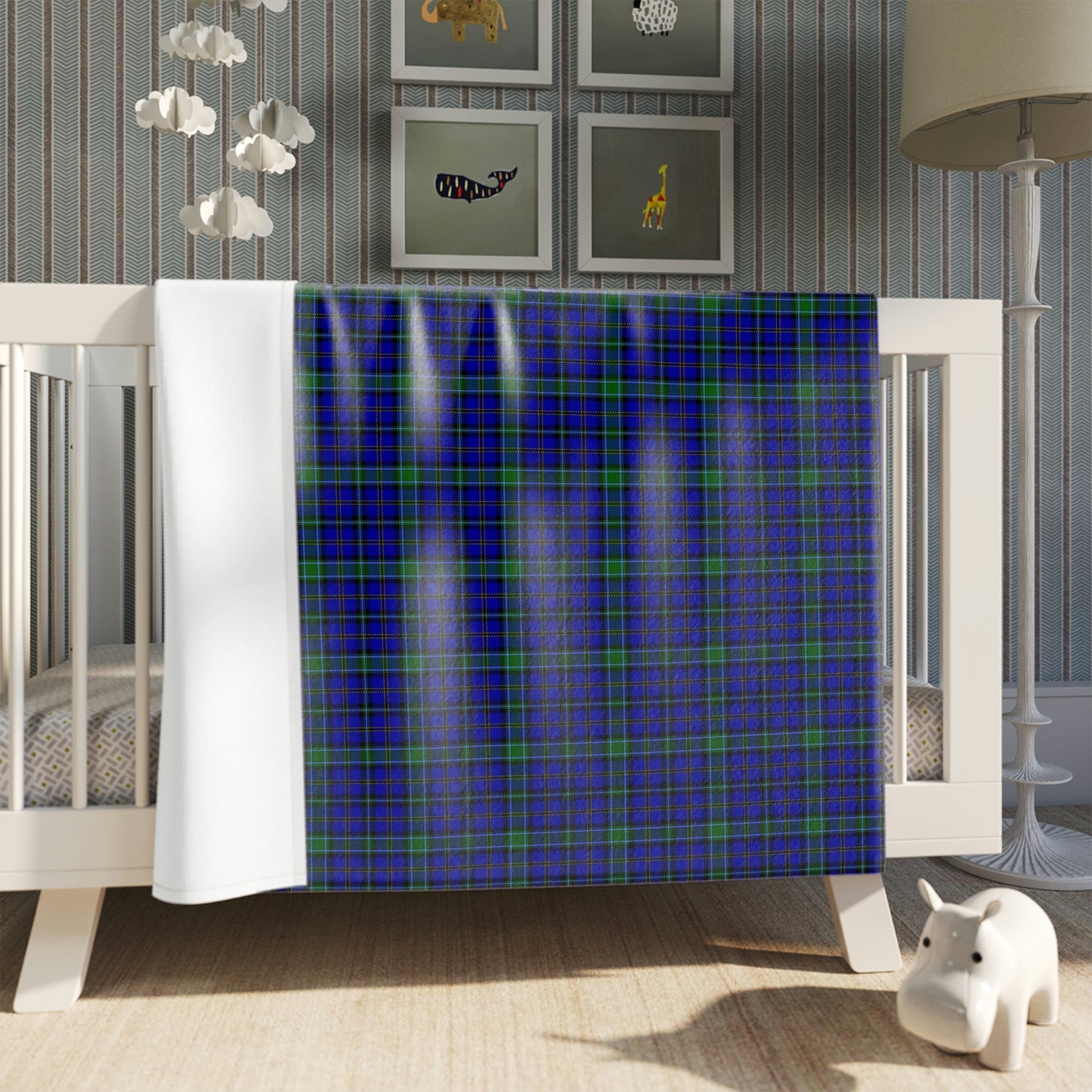 Clan Weir Tartan Throw Blanket