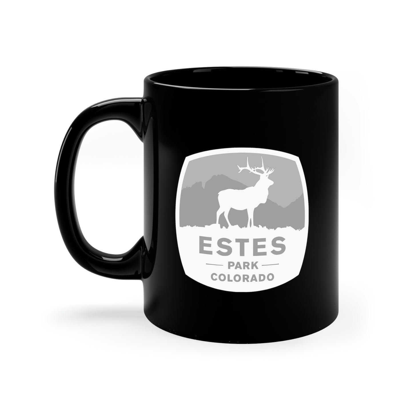 Demo - Estes Park / Clan Sutherland Crest 11oz Black Mug