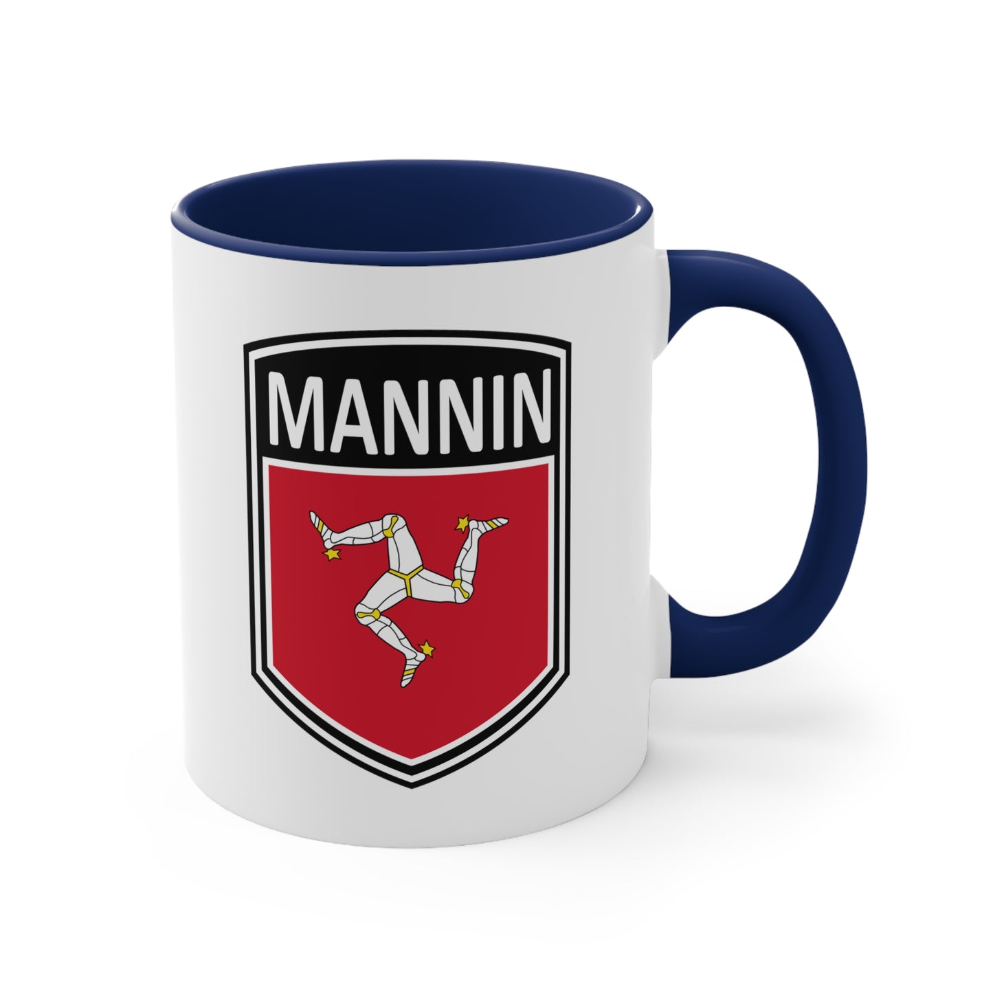 Celtic Nations - Mannin | Accent Coffee Mug, 11oz