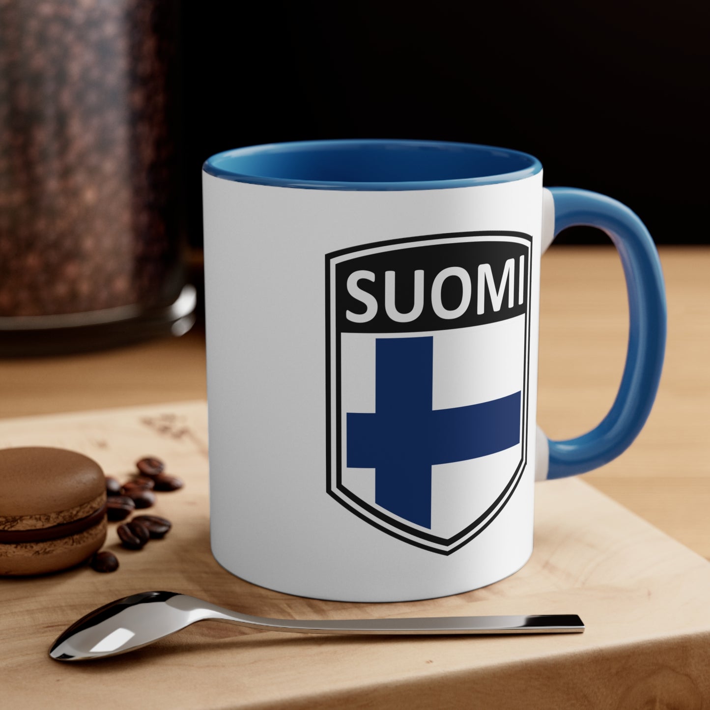 Scandi Nations - Suomi | Accent Coffee Mug, 11oz