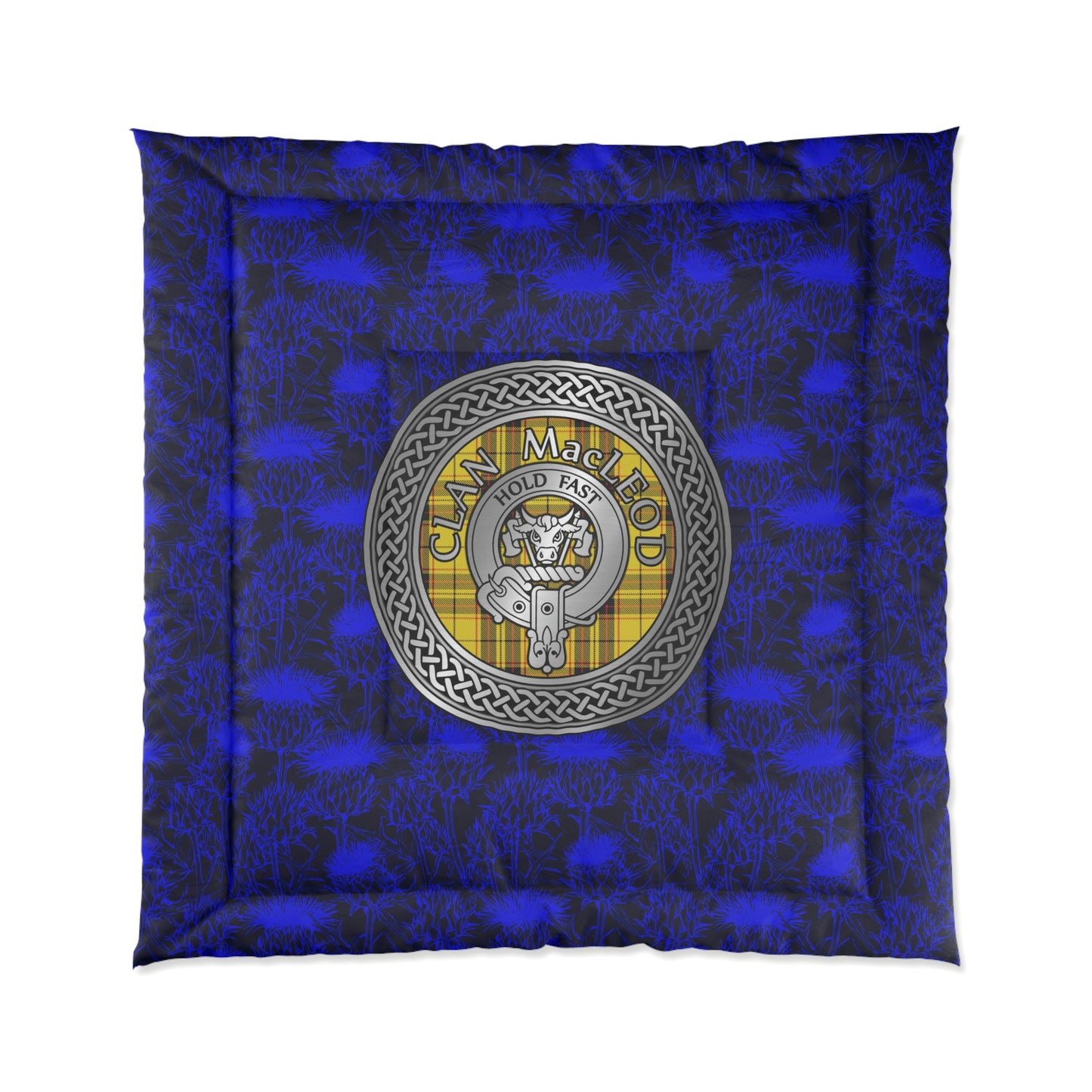 Clan MacLeod Crest & Tartan Comforter