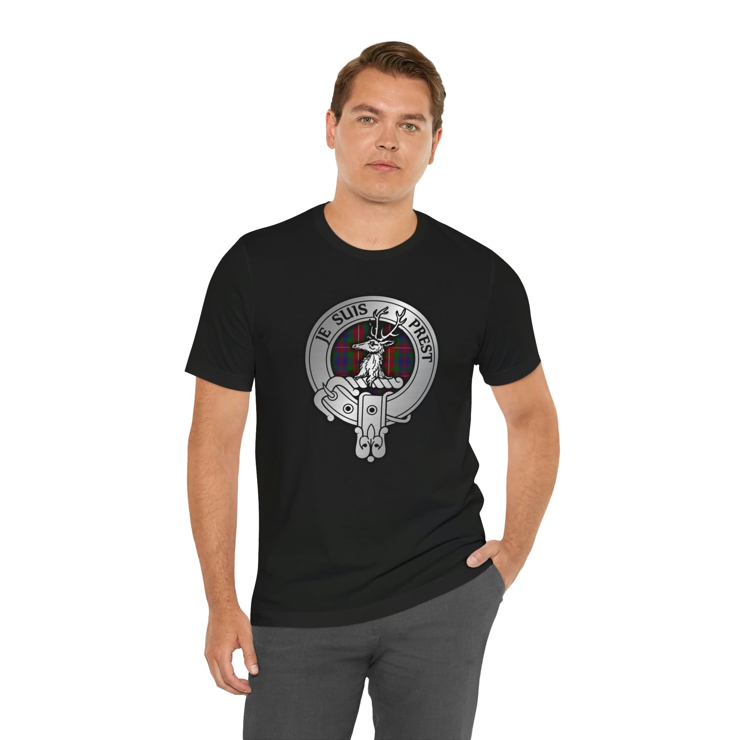 Clan Fraser of Lovat Crest & Tartan | Unisex T-Shirt