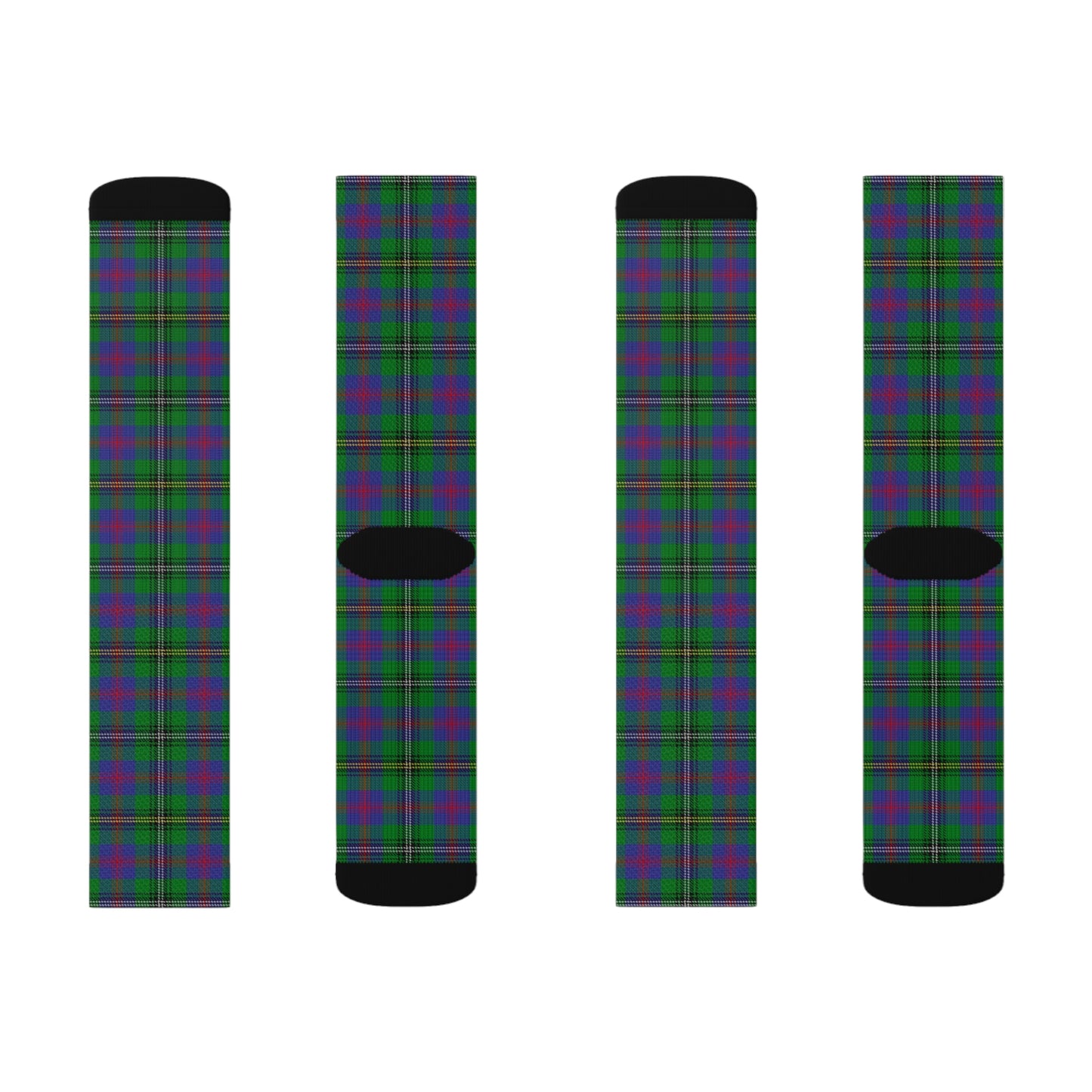 Clan Wood Tartan Socks