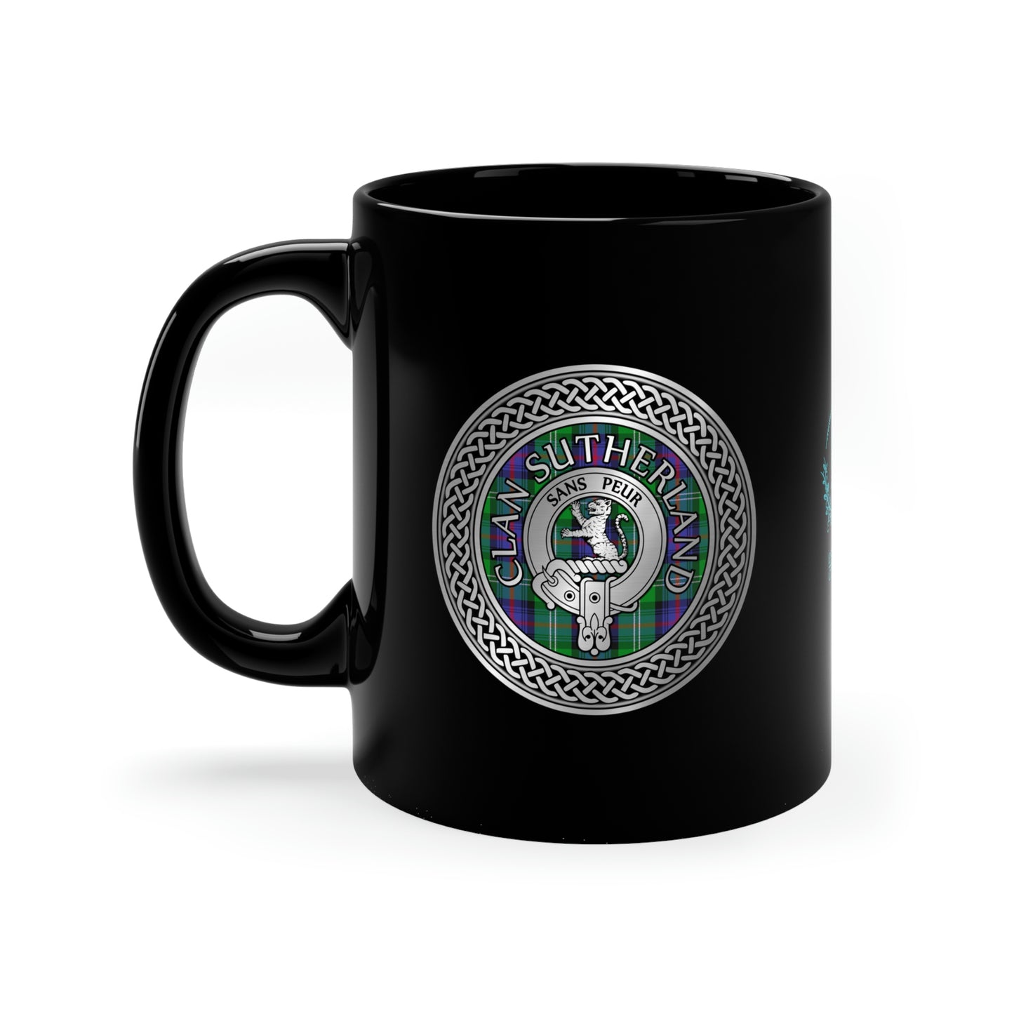 Demo - Logo / Clan Sutherland Crest 11oz Black Mug